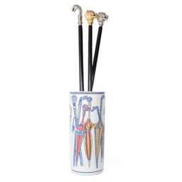 "Ceramic Umbrella Stand, 18"" Tall, Umbrella And Walking Stick Pattern, Walking Stick Holder, Indoor Planters, Entryway Decor, Elega" - thumbnail 8