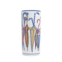 "Ceramic Umbrella Stand, 18"" Tall, Umbrella And Walking Stick Pattern, Walking Stick Holder, Indoor Planters, Entryway Decor, Elega" - thumbnail 7