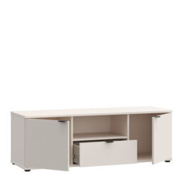 Furniture To Go Ganymede Tv Unit With Open Shelf, Drawer And 2 Doors In Sand - thumbnail 4
