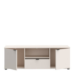 Furniture To Go Ganymede Tv Unit With Open Shelf, Drawer And 2 Doors In Sand - thumbnail 5