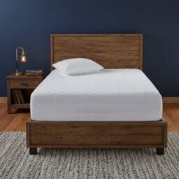 200Tc Luxury Cotton Quilted Mattress Protector Breathable Soft Mattress Cover