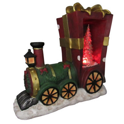 SecureFix Direct Light Up Train Christmas Decoration (Xmas Led Lighted Figure Festive Home Decor) - image 1