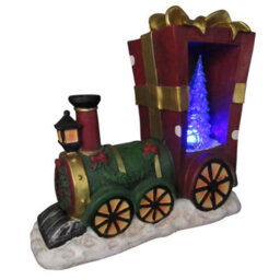 SecureFix Direct Light Up Train Christmas Decoration (Xmas Led Lighted Figure Festive Home Decor) - thumbnail 2