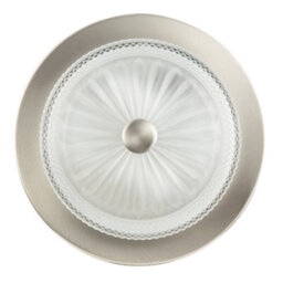 Happy Homewares Modern Bathroom Ceiling Light Fitting With Frosted White Moulded Glass - thumbnail 5