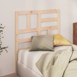 Walplus Bed Headboard 106X4X104 Cm Solid Wood Pine - thumbnail 1