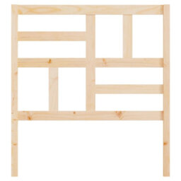 Walplus Bed Headboard 106X4X104 Cm Solid Wood Pine - thumbnail 4