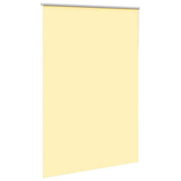 Berkfield Durable Roller Blind Blackout Yellow 150X230 Cm Fabric Width 146.6 Cm Polyester - thumbnail 3
