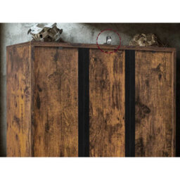 FURNOLD Adjustable Tall Wide Free Standing Bookcase Shelf For Living Room Storage - thumbnail 2