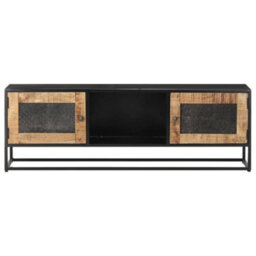 Vidaxl Tv Cabinet 120X30X40 Cm Rough Mango Wood - thumbnail 2