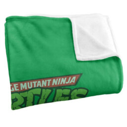Tmnt Group Retro Silky Supersoft Blanket Multicoloured (152Cm X 127Cm) - thumbnail 3