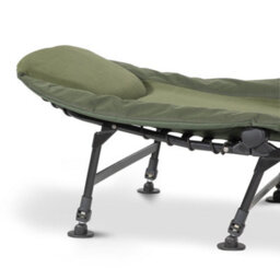 Loops Premium Wide Adjustable Fleece Bedchair For Camping & Fishing With Pillow And Levelling Feet - thumbnail 5