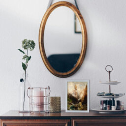 "AK Frames Sleek 10X7"" Silver Thin Modern Picture Frame - Slim And Design For Posters, Prints And Photos - Elegant Wall Frame Decor" - thumbnail 3