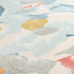 City Modern Abstract Rugs 466123 Ak991 In Blue Multi -80Cm X 140Cm - thumbnail 2