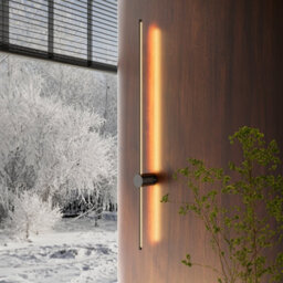 Thehotsale Black 360 Degree Rotatable Led Straight Wall Light,l 100Cm,warm White - thumbnail 2