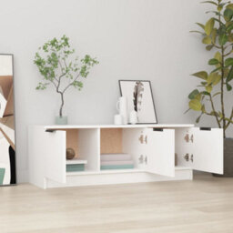 Berkfield Tv Cabinet White 102X35X36.5 Cm Engineered Wood - thumbnail 3