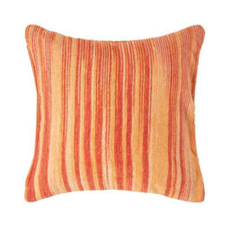 Homescapes Cotton Chenille Tie Dye Rust Cushion Cover, 60 X 60 Cm - thumbnail 1