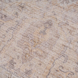 Loomed Pale Beige Boho Traditional Style Distressed Living Area Rug 190X280Cm - thumbnail 5