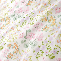 Dreams & Drapes Edith Easy Care Ditsy Floral Print Lilac Duvet Cover Set - thumbnail 3
