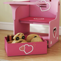 Aiyaplay Kids Table And Chair Set, Toddler Desk Chair With Storage Bins - thumbnail 8