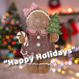 Christmas Gingerbread Figurines Decoration 16Cm X 9.5Cm Brown X 1 - thumbnail 4