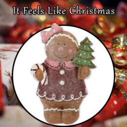 Christmas Gingerbread Figurines Decoration 16Cm X 9.5Cm Brown X 1 - thumbnail 7