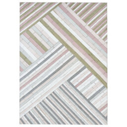 Beliani Wall Decor Tembesi Glass 70 Cm Multicolour - thumbnail 1