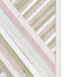 Beliani Wall Decor Tembesi Glass 70 Cm Multicolour - thumbnail 5