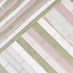 Beliani Wall Decor Tembesi Glass 70 Cm Multicolour - thumbnail 7