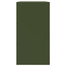 Vidaxl Sideboard Olive Green 99X39X73 Cm Steel - thumbnail 8