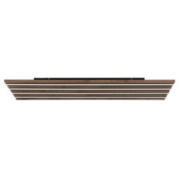 Luminosa Lighting Luminosa Hayden Integrated Led Semi Flush Ceiling Light Matt Black Led Dimmable 2700-6500K Remote Control Timer - thumbnail 3