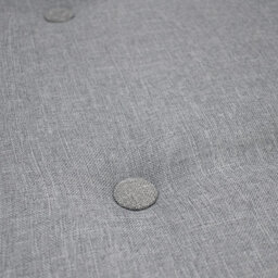 Home Republic Linen Storage Ottoman - One Seater Grey - thumbnail 2