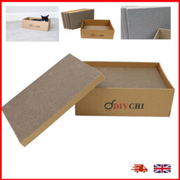 Divchi Cat Scratching Board With Box 5 Pcs Cat Scratch Pad With Catnip  Bed For Kitty  Cats Scratchers  Pet Cardboard - thumbnail 6