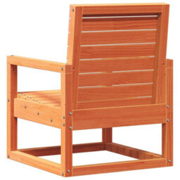 Berkfield Garden Chair Wax Brown 57.5X63X76 Cm Solid Wood Pine - thumbnail 6