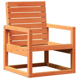 Berkfield Garden Chair Wax Brown 57.5X63X76 Cm Solid Wood Pine - thumbnail 2