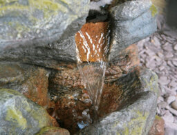 Primrose Thornton Hops Stone Effect 3-Tier Garden Fountain Water Feature With Led Lights H100Cm - thumbnail 4