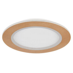 Luminosa Lighting Luminosa Clay 40Cm Integrated Led Semi Flush Ceiling Light White Led 2700-6500K - thumbnail 2