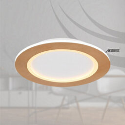 Luminosa Lighting Luminosa Clay 40Cm Integrated Led Semi Flush Ceiling Light White Led 2700-6500K - thumbnail 6