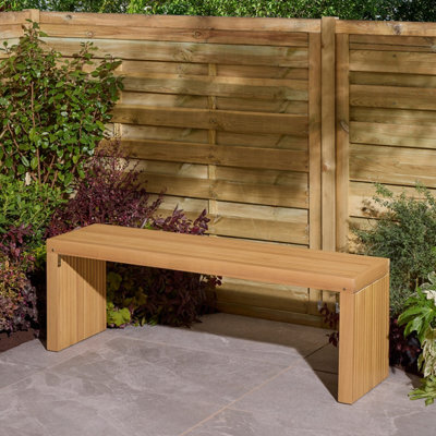 Rowlinson Kyoto 3 Seat Contemporary Bench - image 1