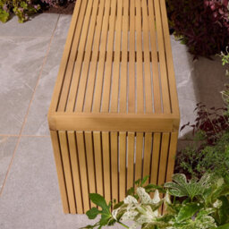 Rowlinson Kyoto 3 Seat Contemporary Bench - thumbnail 3