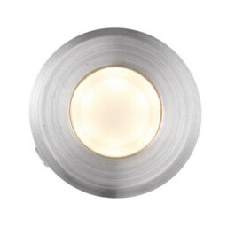 Luminosa Lighting Luminosa Cove Integrated Led Outdoor Coastal Recessed Light Marine Grade Brushed Stainless Steel, Frosted Ip67 - thumbnail 3