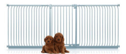 Bettacare Extra Tall Elite Dog Gate, 271Cm - 280Cm, Matt Grey, Extra Tall 96.8Cm In Height, Pressure Fit Pet Gate - thumbnail 1