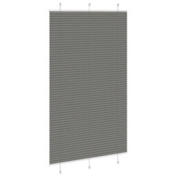 Berkfield Pleated Blind Anthracite 120X200 Cm Fabric Width 119.4 Cm Polyester - thumbnail 4