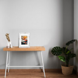 Ak Frames White Rustic 8X6 Frame With 5X3 Mount And Perspex Front - thumbnail 6