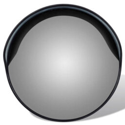 Walplus Convex Traffic Mirror Pc Plastic Black 30 Cm Outdoor - thumbnail 2