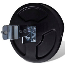 Walplus Convex Traffic Mirror Pc Plastic Black 30 Cm Outdoor - thumbnail 4