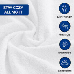 Ameha Terry Mattress Protector Moisture-Absorbing, Quiet & Hypoallergenic Single (90X190Cm) 30Cm Deep Elastic Fit - thumbnail 7