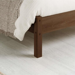 King Bed Frame Walnut Birlea Herringford 5Ft 150Cm Chevron Parquet - thumbnail 4