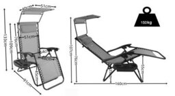 Vcm Lounge Chair Garden Chair Maltosa - thumbnail 7