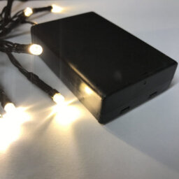 Best Artificial 80 Golden Warm White Led Battery String Lights For Christmas Garlands - thumbnail 3