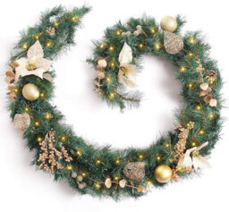 Best Artificial 80 Golden Warm White Led Battery String Lights For Christmas Garlands